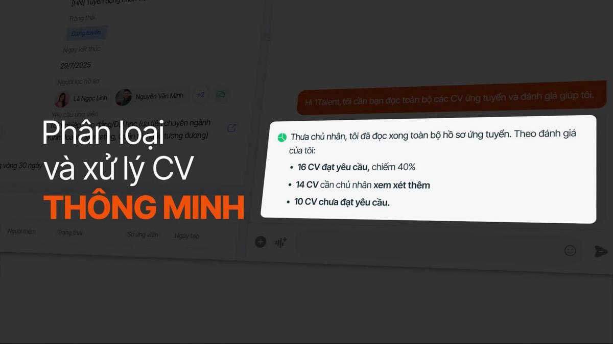 Phân loại & xử lý CV tự động